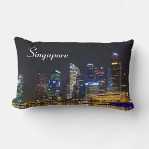 Scenia Singapore Skyline Lumbarkudde