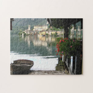 Scenia Sjö Orta, Italien Pussel