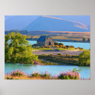 Scenia Sjö Tekapo Poster