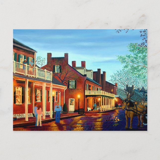 Scenia St. Charles Historic District II Vykort (Framsida)