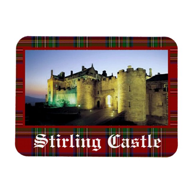 Scenia Stirling Castle Magnet (Horisontell)