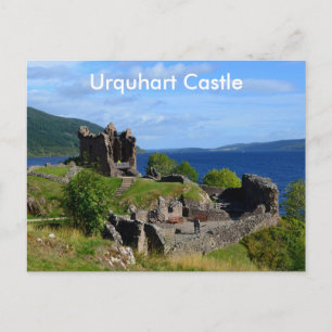 Scenia Urquhart Castle Ruins Vykort