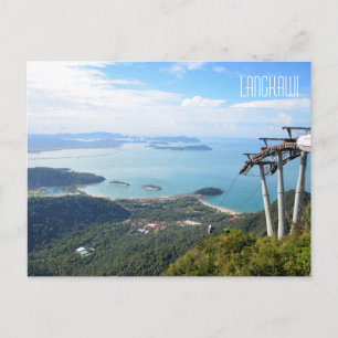 Scenia View Langkawi Cable Car Travel Souvenir Vykort