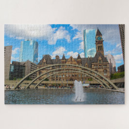 Scenia view of old Toronto Municipality, Kanada Pussel