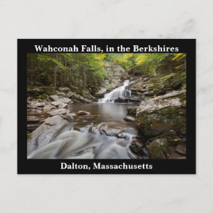 Scenia Wahconah Falls Postcard - Dalton, MORSA Vykort