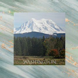 Scenia Washington Mount Rainier Ligcape Kakelplatta