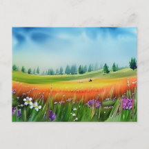 Scenia Watercolor Meadow