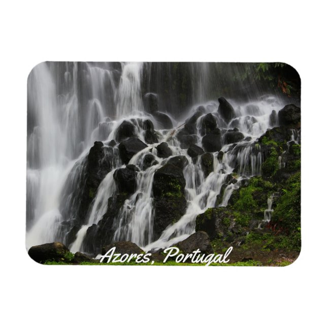 Scenia Waterfall Azorerna Magnet (Horisontell)