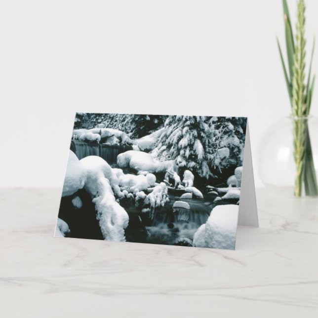 Scenia Winter Helgdag Business Blank jul Helgkort (Framsida)