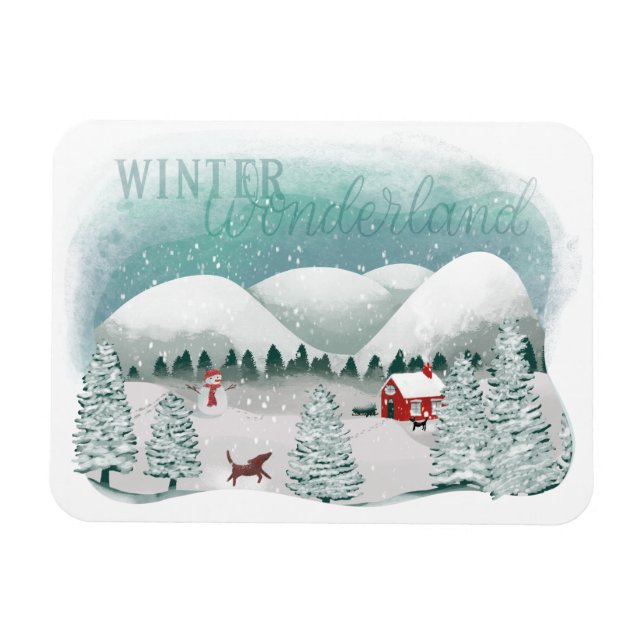 Scenia Winter Wonderland Magnet (Horisontell)