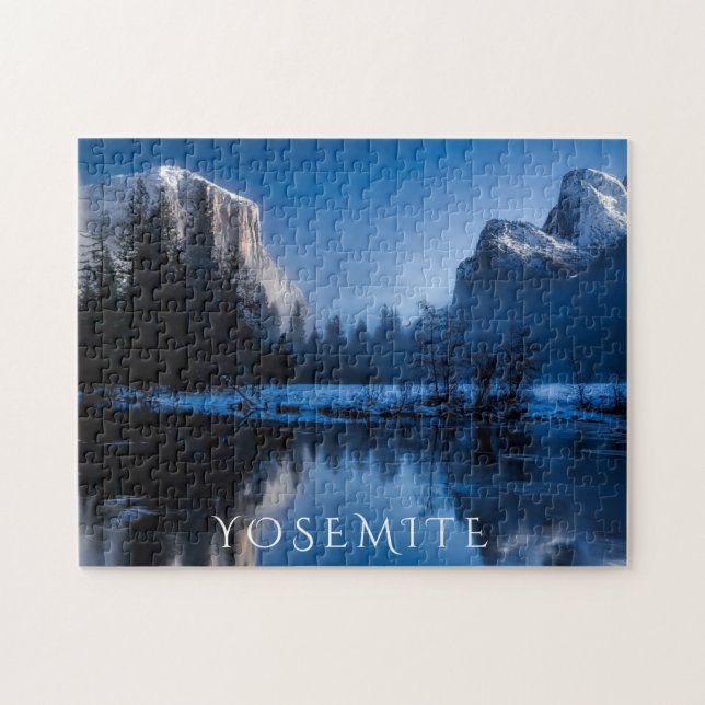 Scenia Yosemite in Winter Pussel (Horisontell)