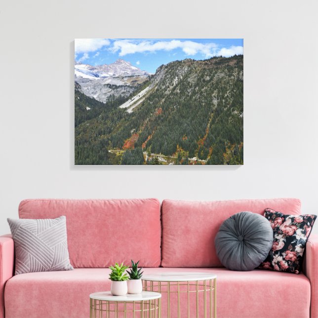 Scenic Canyon Autumn Color Landscape Canvastryck (Insitu (Vardagsrum))