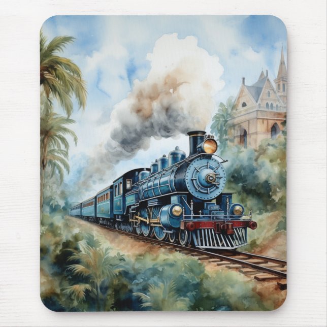 Scenic Landscape a Victorian Train Musmatta (Framsidan)