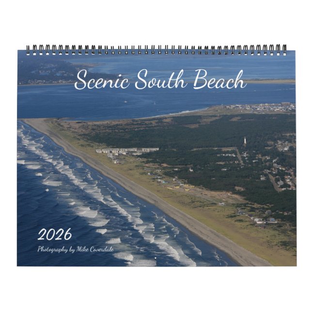Scenic South Beach in Westport Washington Kalender (Omslag)