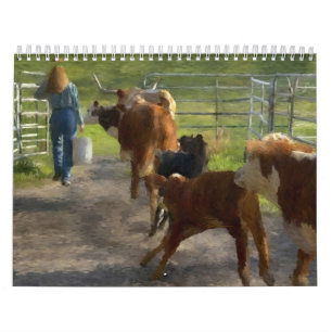 Scenics - kalender för ranchplatsmålningar