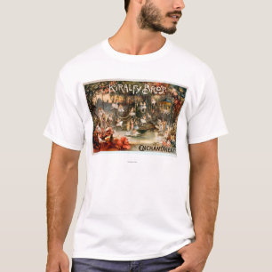 Scenisk affisch för Kiralfy broderförtrollning Tee Shirt