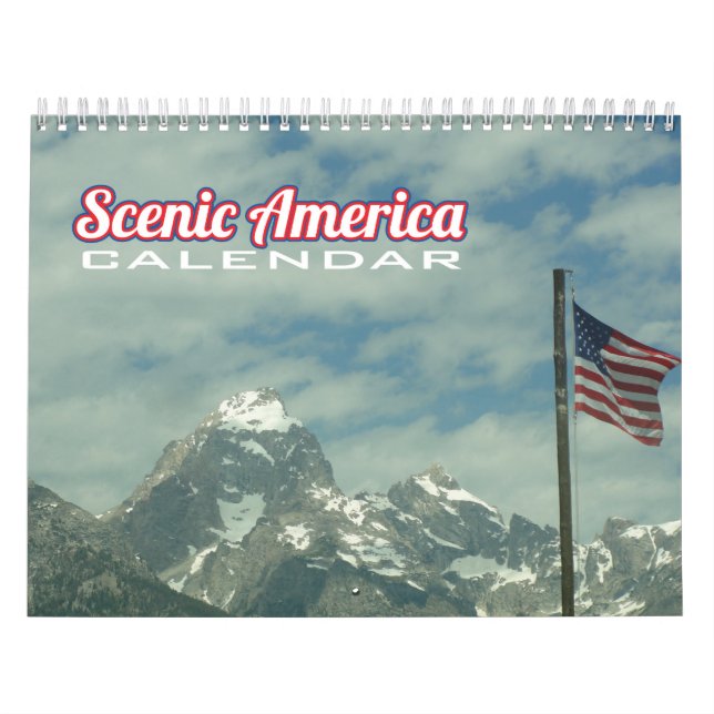 Scenisk Amerika kalender (Omslag)