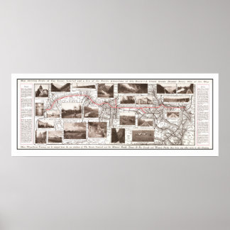 Scenisk Begränsad väg - Poster