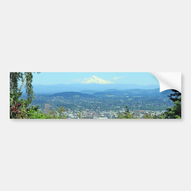 Scenisk bergstad, Portland, ELLER Bildekal (Framsidan)