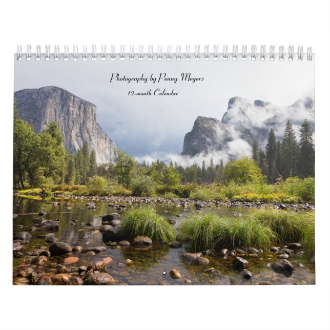 Scenisk fotografikalender kalender (Omslag)