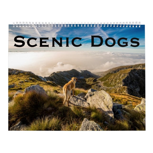 Scenisk hundnatur kalender (Omslag)