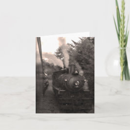 Scenisk järnväg Notecard för Oregon kusten Kort