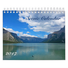 Scenisk kalender 2017 Rocky mountains