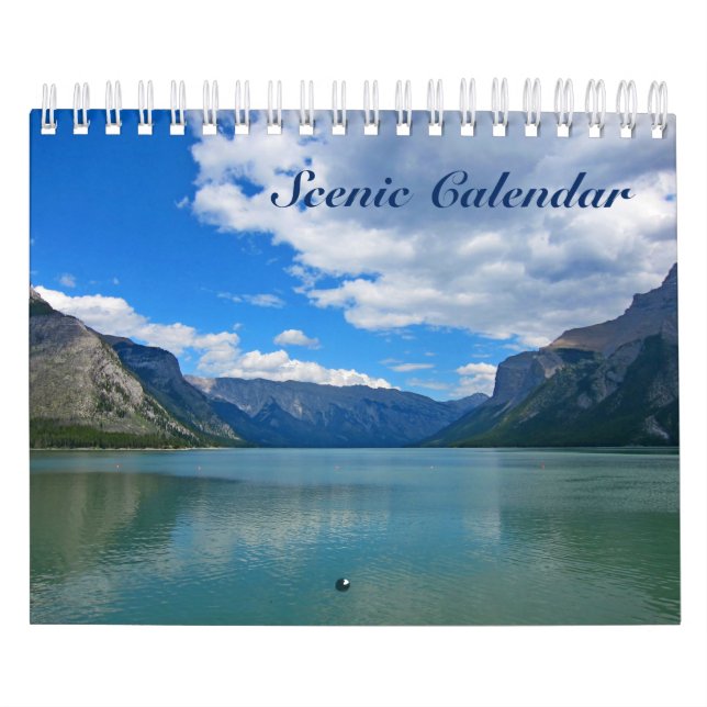 Scenisk kalender 2017 Rocky mountains (Omslag)
