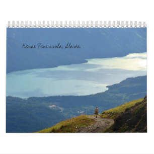 Scenisk Kenai peninsula, Alaska kalender