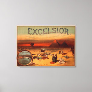 Scenisk lekaffisch #2 för Excelsior Canvastryck