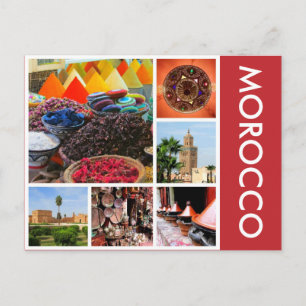 scenisk morocco vykort