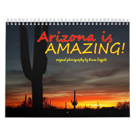 Scenisk ökenfotografi/Arizona förbluffar Kalender