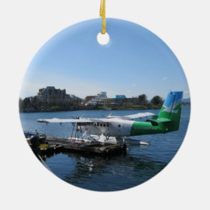 Scenisk Seaplane i Victoria Julgransprydnad Keramik