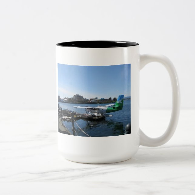 Scenisk Seaplane i Victoria Två-Tonad Mugg (Höger)