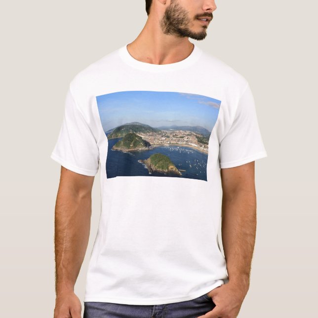 Scenisk vy över San Sebastian Tee Shirt (Framsida)