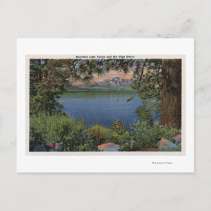 Scenisk vy över Sjö Vykort