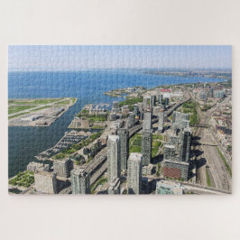 Scenisk vy över Toronto från CN torn, Kanada Pussel