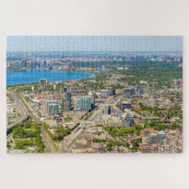 Scenisk vy över Toronto från CN torn, Kanada Pussel