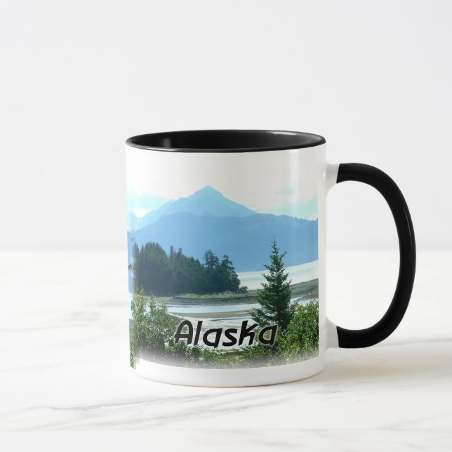 Sceniska Alaska beskådar muggen Mugg (Höger)