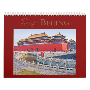 Sceniska BEIJING Kalender
