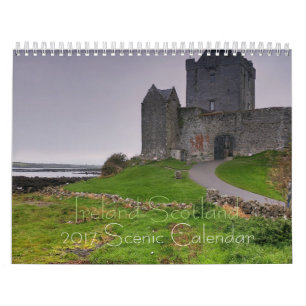 Sceniska Irland Skottland 2017Calendar Kalender