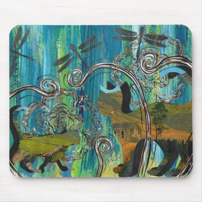 Sceniska katter Mousepad Musmatta (Framsidan)