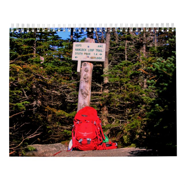 Sceniska New England Kalender (Baksida)