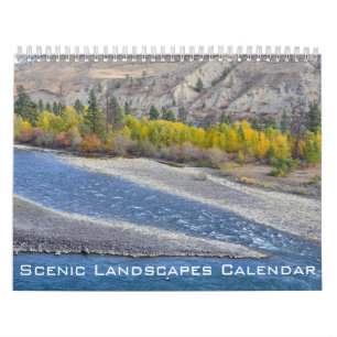 Sceniska Nordamerika landskap Kalender
