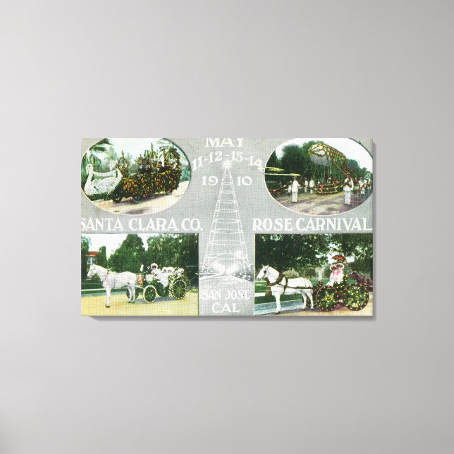 Sceniska vyer från Santa Clara Co Ro Canvastryck (Framsida)