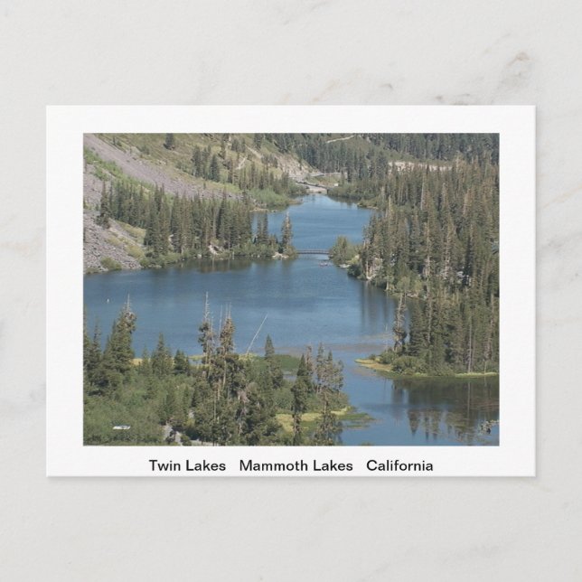 Sceniskt amerikanskt vykort (Framsida)