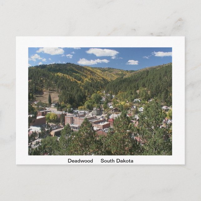 Sceniskt amerikanskt vykort (Framsida)