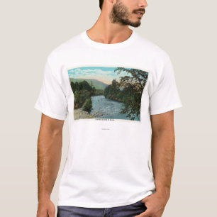 Sceniskt beskåda av bra fiske tee