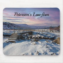 Sceniskt vinterjullandskap