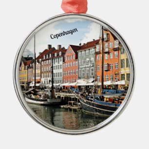 Scenkanalen i Köpenhamn Julgransprydnad Metall